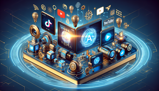 Exploring AI-enhanced video content investments in Egypt, Saudi Arabia, and UAE on social media.