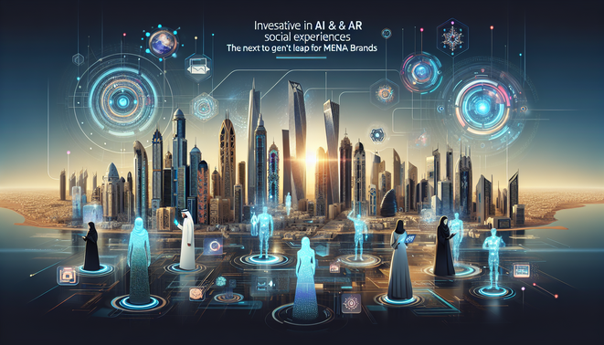Exploring AI and AR trends in Egypt, Saudi Arabia, and the UAE for social media engagement.